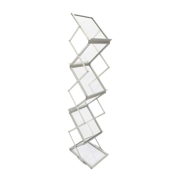 Porta Catálogos Doble Línea Premium – 6 bandejas A4
