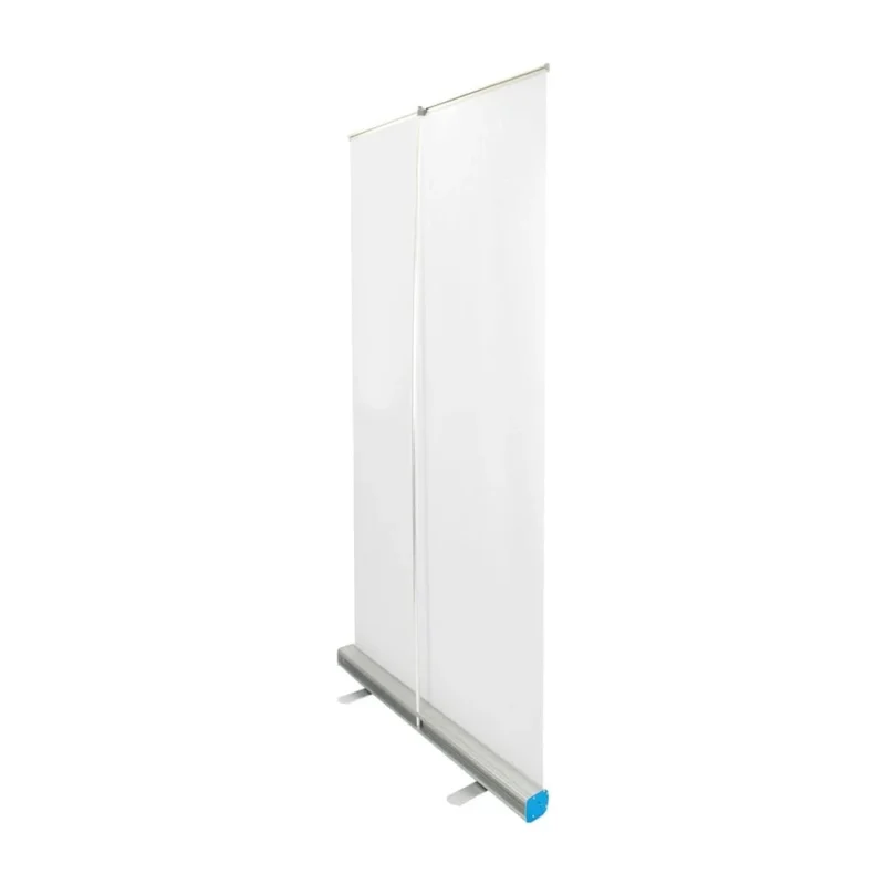 Porta Pendón Roll Up 100x200 exhibidor publicitario aluminio.